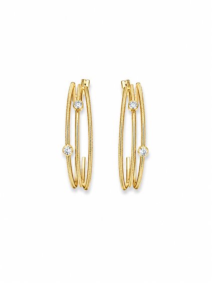 Orecchini Marcello Pane Donna in Argento ORCE017 - ORCE017